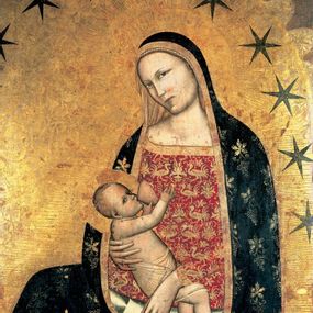 [object Object] - Madonna dell’umiltà che allatta il Bambino