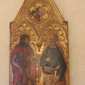 [object Object] - San Giovanni Battista e Pietro, Angelo Annunciante e Santo, Jacopo Vincioli