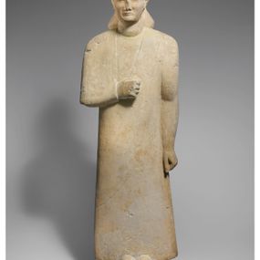 null - Votive statue in Assyrian dress