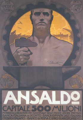 Manifesto Ansaldo