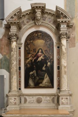 Jacopo Lauro - Madone du Rosaire