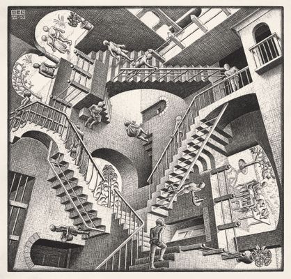 Maurits Cornelis Escher - Relatività