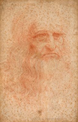 Leonardo da Vinci - Selbstportrait
