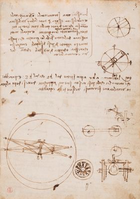 Leonardo da Vinci - Codice sul volo degli uccelli