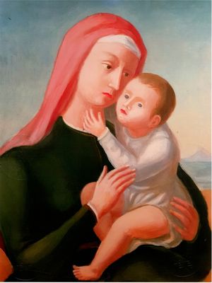 Virginio Guidi - Madonna with child