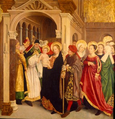 Antoine de Lonhy - Presentation of Jesus in the temple / Purification of the Madonna