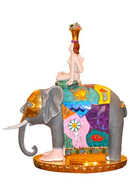 Luigi Ontani - Bébé éléphant Ganeshino