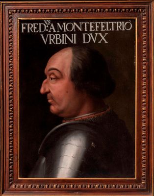 Cristofano dell’Altissimo - Portrait of Federico from Montefeltro