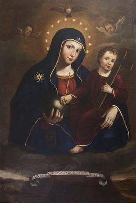 Plautilla Bricci - Madonna col bambino