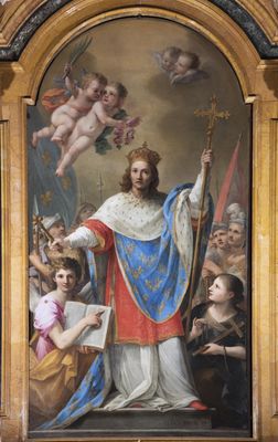 Plautilla Bricci - Saint Louis IX de France entre Histoire et Foi