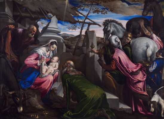 Jacopo Bassano - Adorazione dei Magi