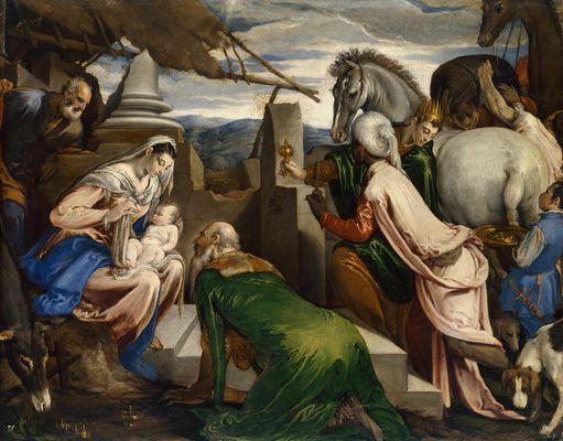 Jacopo Bassano - Adorazione dei Magi