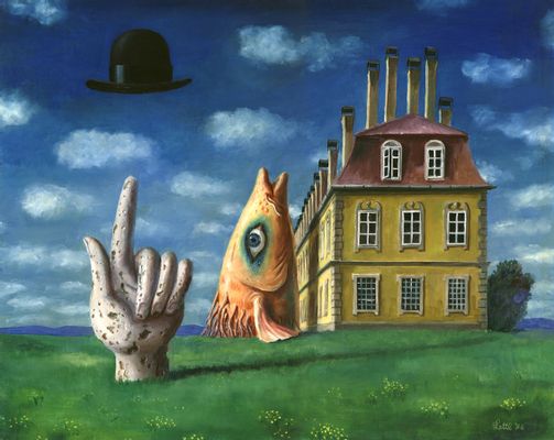 Wolfang Lettl - Le chapeau de M. Magritte