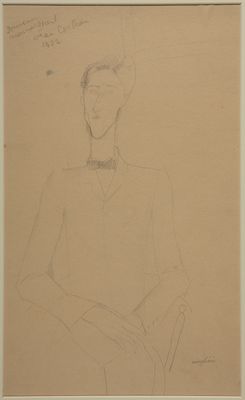 Amedeo Modigliani - Ritratto di Jean Cocteau 