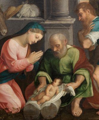 Jacopo Bassano - Adoration of the shepherds