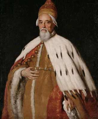 Bernardo Strozzi, detto il Cappuccino - Retrato del Dux Francesco Erizzo