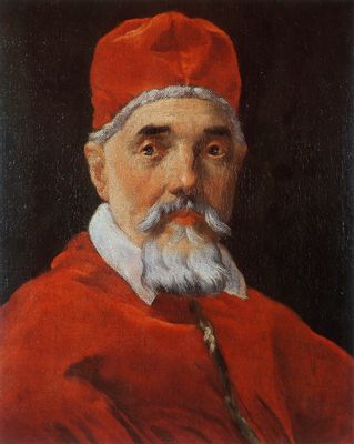 Gian Lorenzo Bernini - Portrait of Pope Urban VIII Barberini - Painting