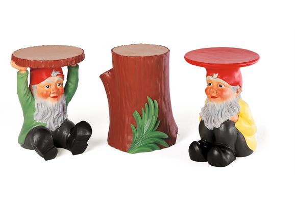 Philippe Starck - Tabourets-tables basses "Gnomes"