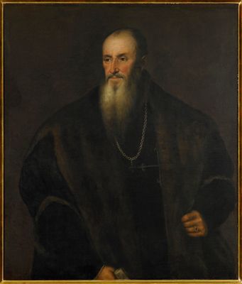 Tiziano Vecellio, detto Tiziano - Porträt von Nicolas Perrenot de Granvelle