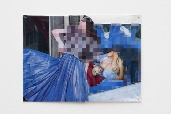 Thomas Hirschhorn - Pixel-Collage n°14