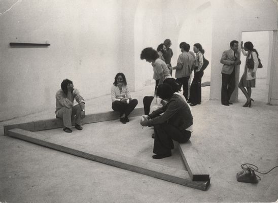 Ugo Ferranti - Inaugurazione della galleria