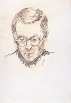 Carlo Levi - Portrait of Ragghianti