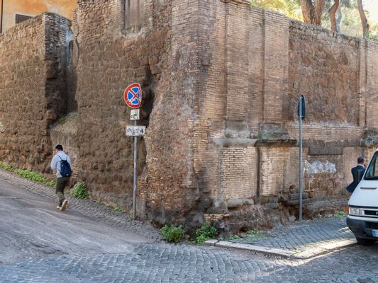 Stefano Graziani - Crossroads between via della Longara and ascent of the Good Shepherd, Rome