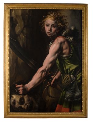 Antonio d'Enrico, detto Tanzio da Varallo - David with the head of Goliath