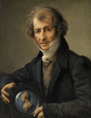 Giovanni Carnovali, detto il Piccio - Portrait de Giovanni Beltrami