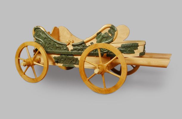 Reconstruction of Etruscan buggy
