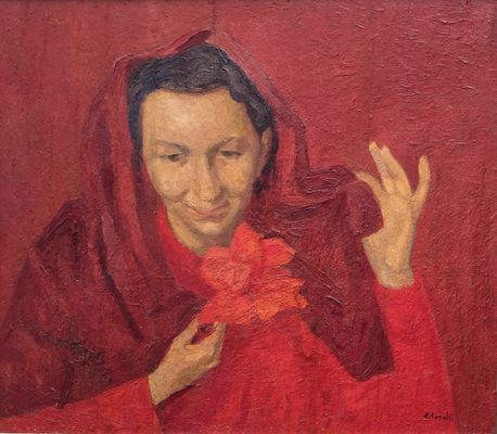 Emanuele Cavalli - Figure (red)