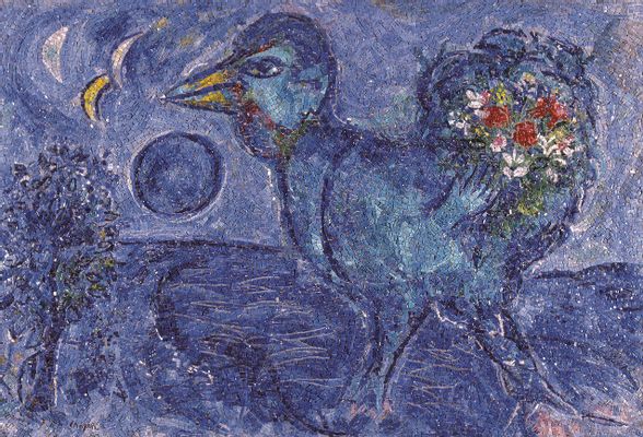 Antonio Rocchi - Marc Chagall, The Blue Cock