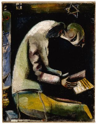 Marc Chagall - Jew in prayer
