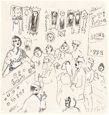 Marc Chagall - Il negozio