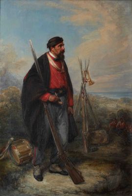 Giovanni Carnovali, detto il Piccio - Porträt von Vittore Tasca