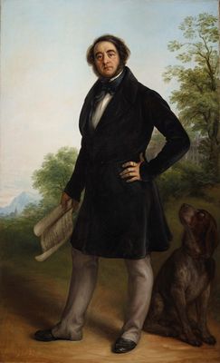 Giovanni Carnovali, detto il Piccio - Portrait de Guillaume Lochis
