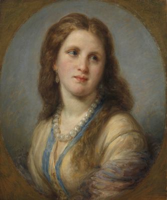 Giovanni Carnovali, detto il Piccio - Portrait of a young girl