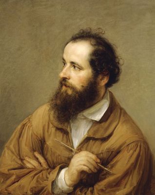Giovanni Carnovali, detto il Piccio - Autoportrait