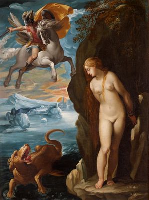 Giuseppe Cesari, detto Cavalier d'Arpino - Perseus und Andromeda