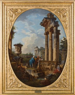 Giovanni Paolo Pannini - The archaeologist