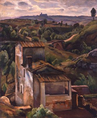 Raffaele De Grada - The Mill of Santa Chiara