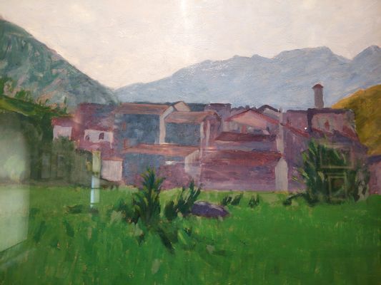 Matteo Olivero - Mountain village (Casteldelfino da Torrette)