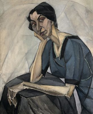 Marie Vassilieff - portrait of a woman