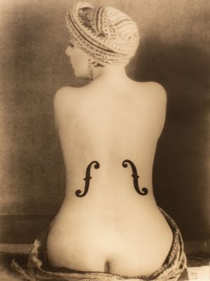 Man Ray - The Violin of Ingres