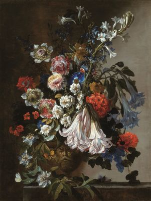 Paolo Porpora, detto Paoluccio dei Fiori - Vase with flowers