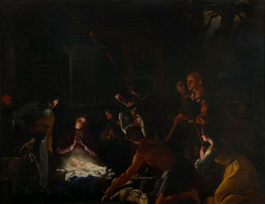 Pietro Paolini - Adoration of the Shepherds (Nativity of Jesus)