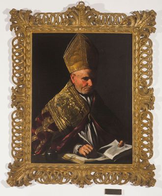 Pietro Paolini - Sant'Agostino at the writing desk