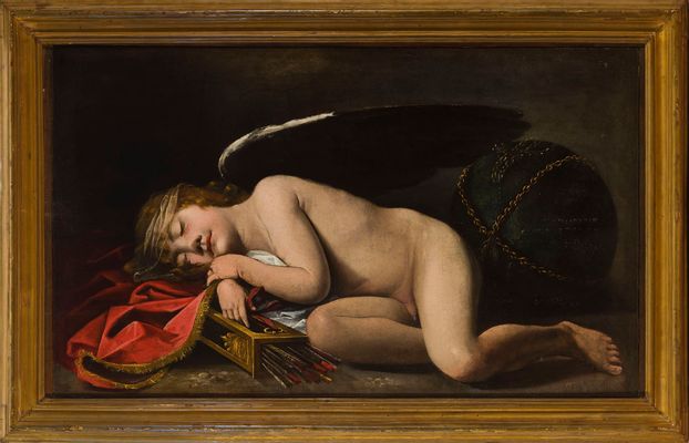 Pietro Paolini - Cupid sleeping