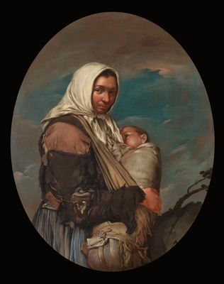 Giacomo Ceruti - Mother with baby