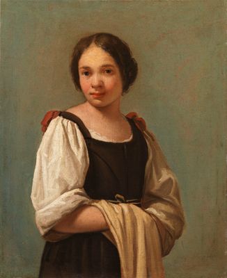 Antonio Cifrondi - Young peasant woman